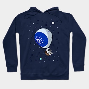 Cardano. To the Moon. T-shirt Hoodie